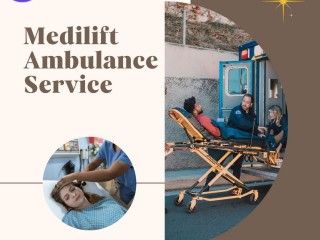 Mediliftt Ambulance Service in Adarsh Nagar  Good Private Service