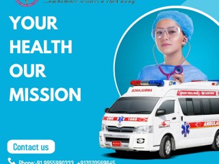 Panchmukhi Road Ambulance Services in Dwarka, Delhi with Stabilization tool