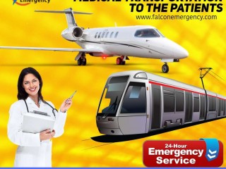 The Services Offered by Falcon Train Ambulance in Guwahati are Available at a Lower Price