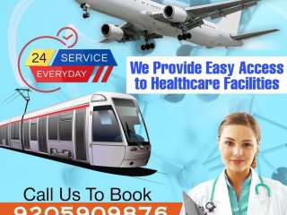 Falcon Train Ambulance in Kolkata is offering Critical Care Services to the Patients