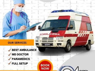 Panchmukhi North East Ambulance Service in Itanagar with All Equipment