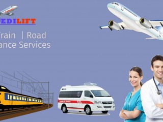 Hire Fastest ICU Upgraded Air Ambulance Service in Patna at Low Fare