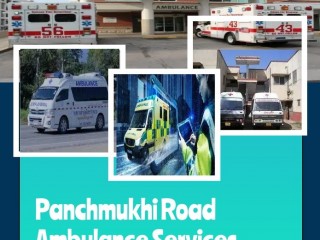 Panchmukhi Road Ambulance Services in Mangolpuri, Delhi with Fast Relief Services