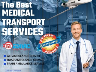 Use Now ICU Setup for Risk-Free Air Ambulance in Bangalore by Medivic