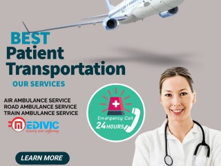 Quickest Medium of Patient Relocation by Medivic Air Ambulance in Ranchi