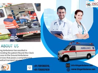 King Ambulance Service in Muzaffarpur - Up-To-Date Medical Equipment