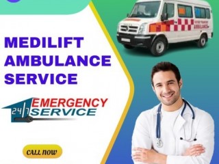 Book Medilift Ambulance in Patna for Risk-Free Patient Transportation