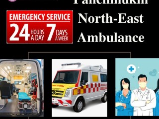 Panchmukhi North East Ambulance Service in Agartala  Quick Responce