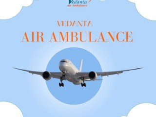 Choose Air Ambulance Service in Srinagar by Vedanta with Medical Equipments