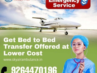 Use the Best Option for the Patients Transport by Sky Air Ambulance from Ranchi