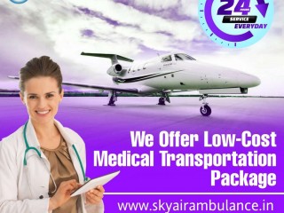 Obtain Sky Air Ambulance from Kolkata with Most Utmost & Hi-tech ICU Setup