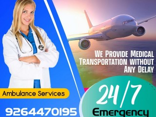 Now Book Sky Air Ambulance from Chennai with Highly Expert Careful Medical Team