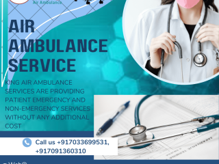Air Ambulance Service in Indore, Madhya Pradesh by King- Best Medical Equipments