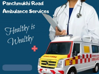 Panchmukhi Road Ambulance Services in Chanakya Puri, Delhi with Urgent Pickup Services