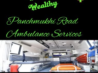 Panchmukhi Road Ambulance Services in Karolbagh,Delhi with Hi-Tech Medical Tools