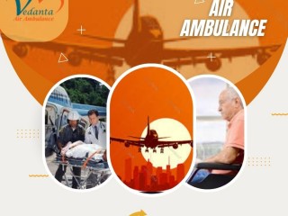 Avail Advance Facility Through Vedanta Air Ambulance Service in Jabalpur