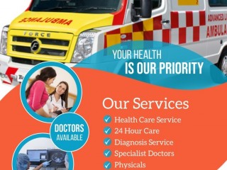 Panchmukhi Road Ambulance Services in Delhi with Uncomplicated booking