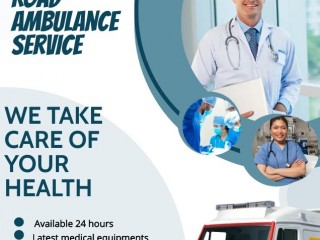 Panchmukhi Road Ambulance Services in Sultanpur, Delhi with Medical Support