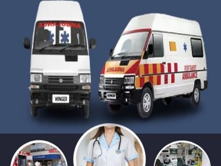 Panchmukhi Road Ambulance Services in Nehru Place ,Delhi with  24 hrs Services