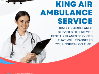 Air Ambulance Service in Bhubaneswar, by King- Very Fast and Secure Air Ambulance Service