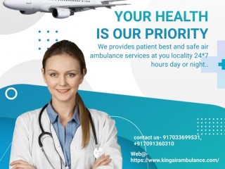 Air Ambulance Service in Chennai, Tamil Nadu by King- 24*7 Available for patients