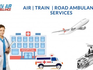 Sky Train Ambulance Service in Patna with Meticulous Medical Transport at Low Cost