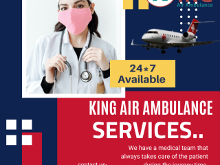 Air Ambulance Service in Gorakhpur, Uttar Pradesh by King- Best Evacuation Services