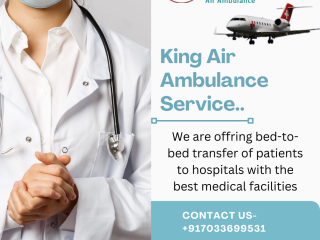 Air Ambulance Service in Patna by King- Most Comfortable and Relaxed Transfer