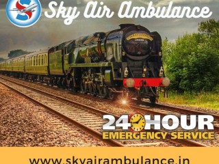 Get the Top-notch Train Ambulance Service in Kolkata with Imperative Medical Attachments by Sky