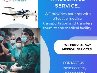 Air Ambulance Service in Siliguri by King- World class efficient emergency care