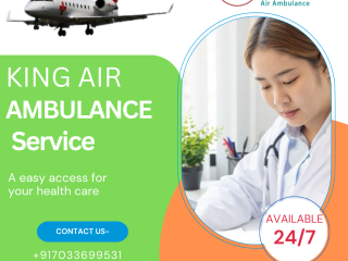 Air Ambulance Service in Bangalore by king- Shift All Type of Patient with limited Time