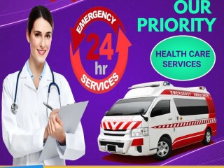 Medical Transport Ambulance Service in Chanakyapuri by Jansewa Panchmukhi