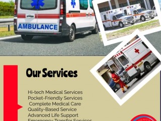 Panchmukhi Road Ambulance Services in Delhi with Medical Aid Services