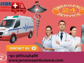 ICU, CCU Ambulance Service in Phulwari sharif by Jansewa Panchmukhi