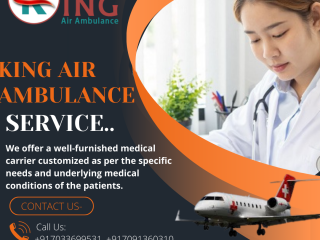 Air Ambulance Service in Jaipur by King- Get Superior Medical Air Ambulance