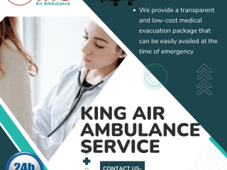 Air Ambulance Service in Raigarh by King- Best Medical Evacuation Services