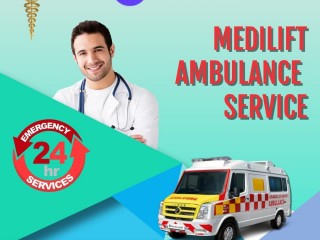 Medilift Supervised Ambulance Service in Delhi at a convenient cost