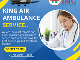 Air Ambulance Service in Raipur by King- Minimum Budget with Best Quality