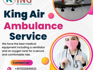 Air Ambulance Service in Siliguri by King- Get a Full Medical Support