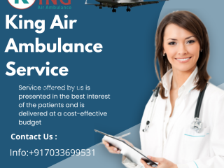Air Ambulance Service in Bangalore by King- Efficient Medical Facilities