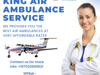 Air Ambulance Service in Patna by King- Shifting Patients Without any Discomfort