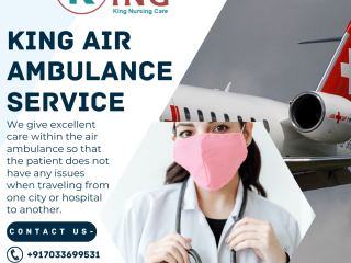 Air Ambulance Service in Varanasi by King- Top-Level and Risk-Free