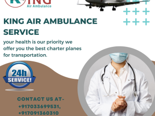 Air Ambulance Service in Cooch Behar by King- World-Class Emergency