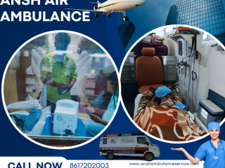 Ansh Air Ambulance in Kolkata with Skilled and Dedicated Medical Staff
