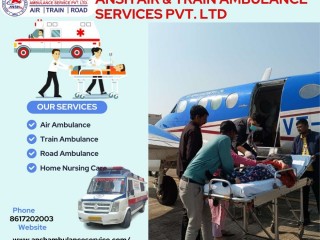 Ansh Air Ambulance Services in Guwahati with Well-Skilled Medical Team