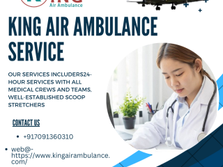 Emergency Ambulance Service in Raigarh  by King Air