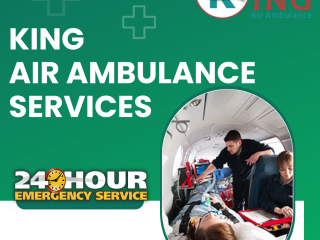 King Air Ambulance Service in Madurai with Suitable Medical Facility