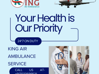 Air Ambulance Service in Patna by King- ICU Flights for Shifting Critical Patients