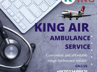Rapid Response Air Ambulance Service in Kharagpur by King