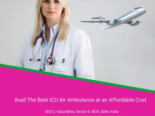 Get Rapid ICU Air Ambulance Services in Guwahati by Panchmukhi